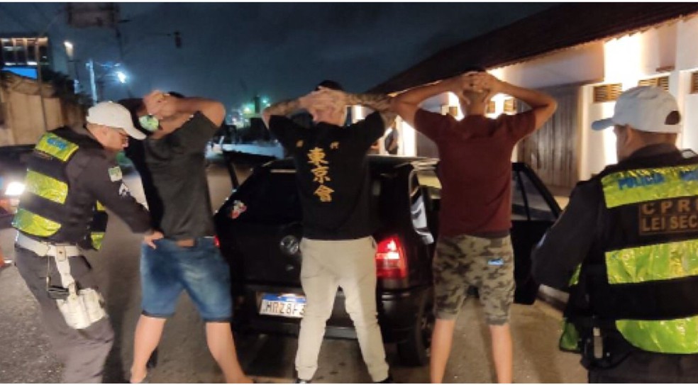 Operação Lei Seca em Natal — Foto: Divulgação/PM