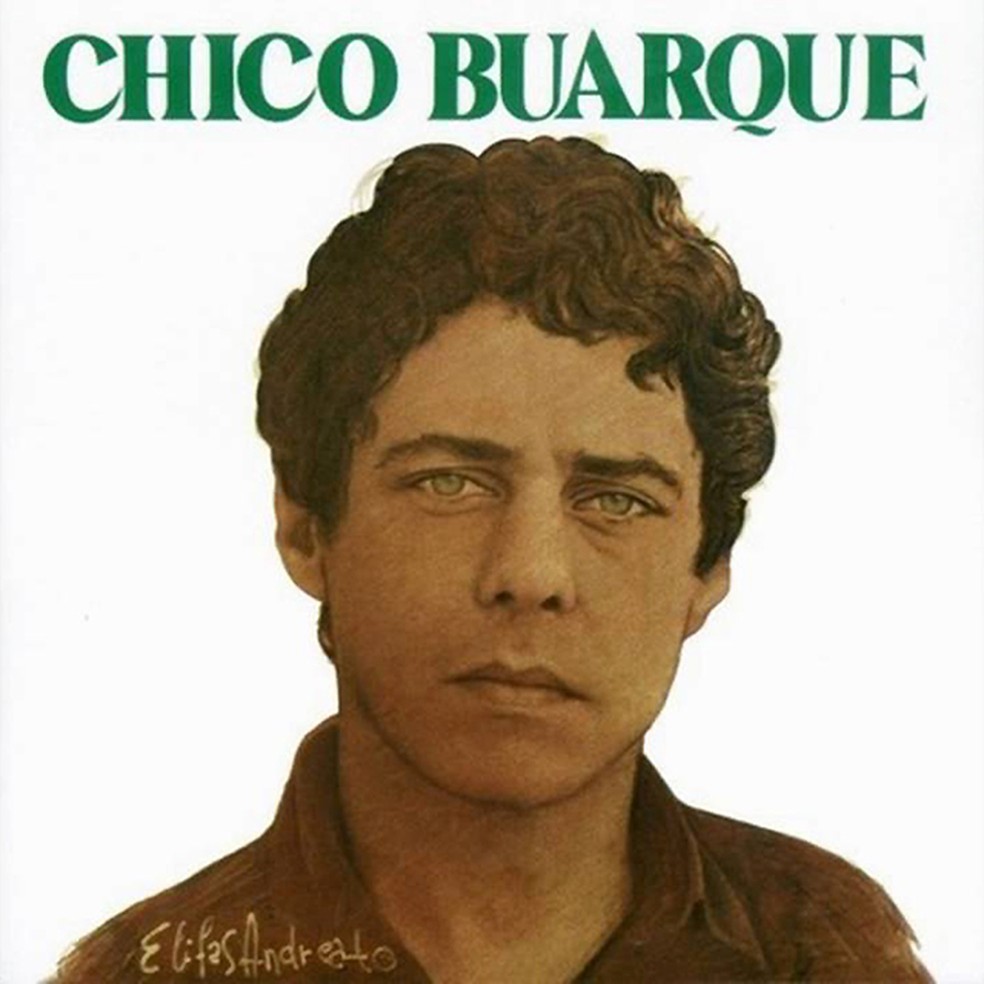 Capa do álbum 'Vida', de Chico Buarque — Foto: Arte de Elifas Andreato