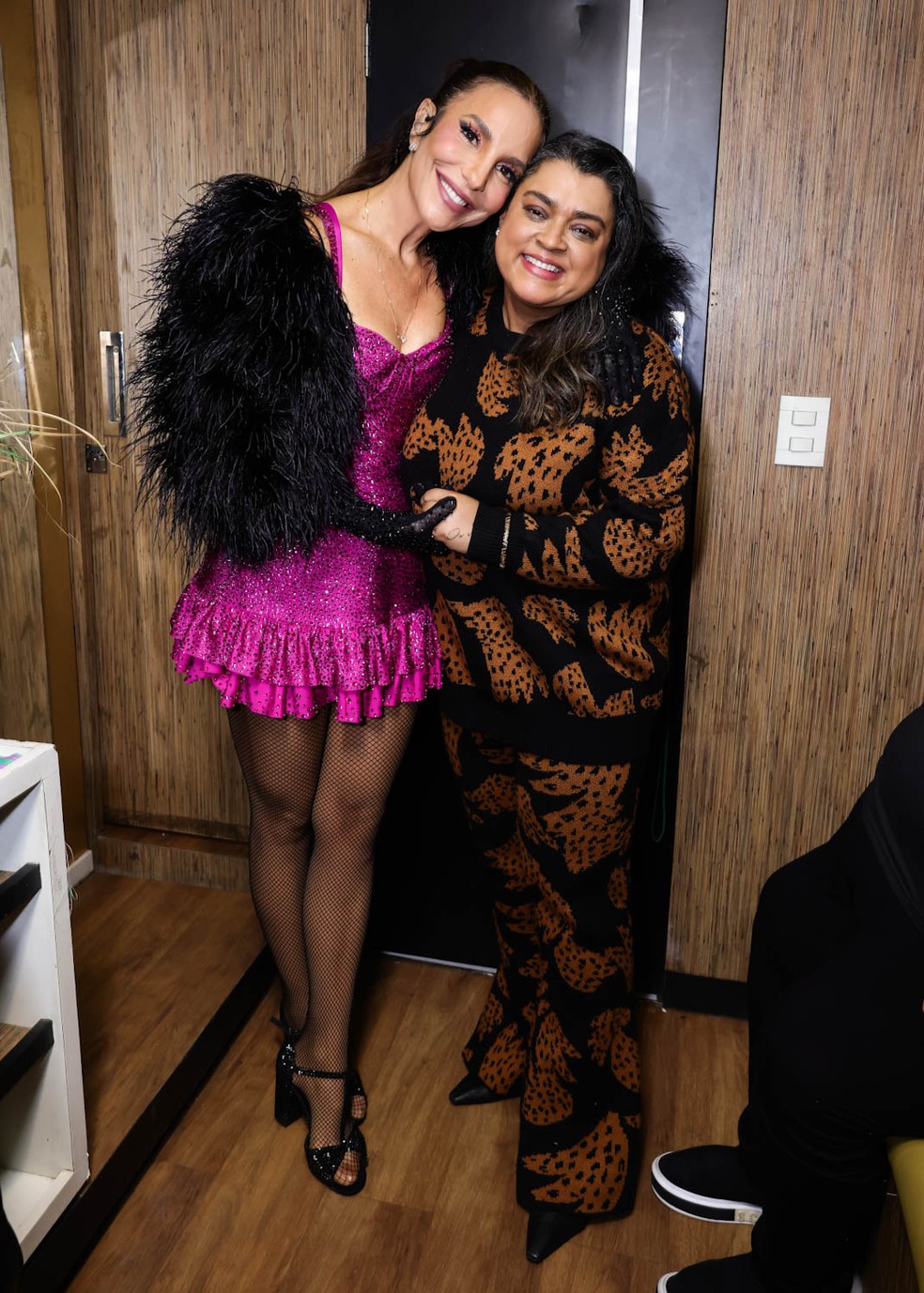 Ivete Sangalo e Preta Gil — Foto: Manuela Scarpa/BrazilNews
