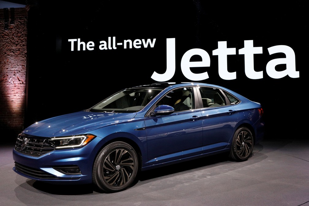 Novo Volkswagen Jetta estreia em Detroit (Foto: Brendan McDermid/Reuters)