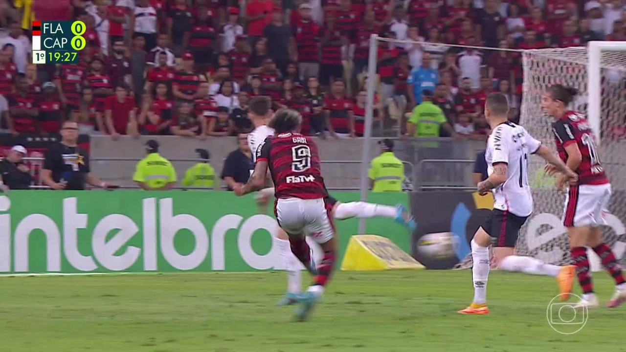 Flamengo x Athletico-PR - Melhores Momentos do 1&ordm; Tempo