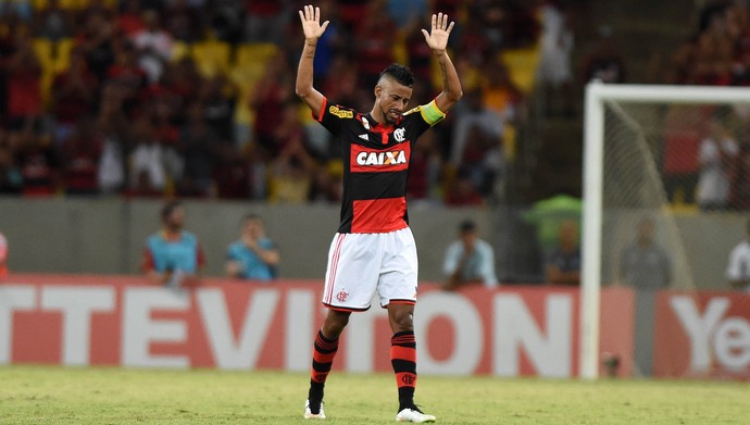 Leo Moura Despedida Flamengo x Nacional (Foto: André Durão)