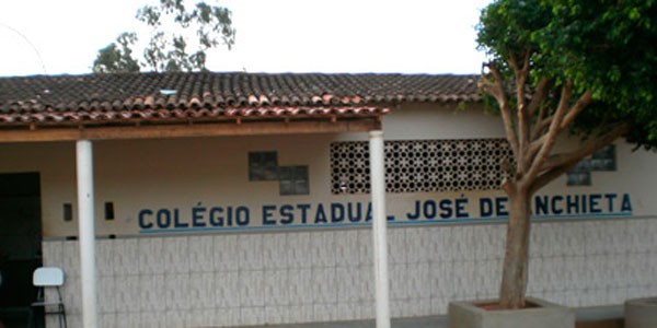 Colégio Estadual José de Anchieta, em Mirorós, Ibipeba, na Bahia (Foto: Divulgação/Secretaria da Educação)