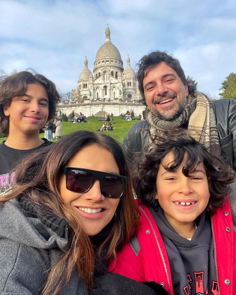 Em Londres, Dira Paes fala sobre viagem em família