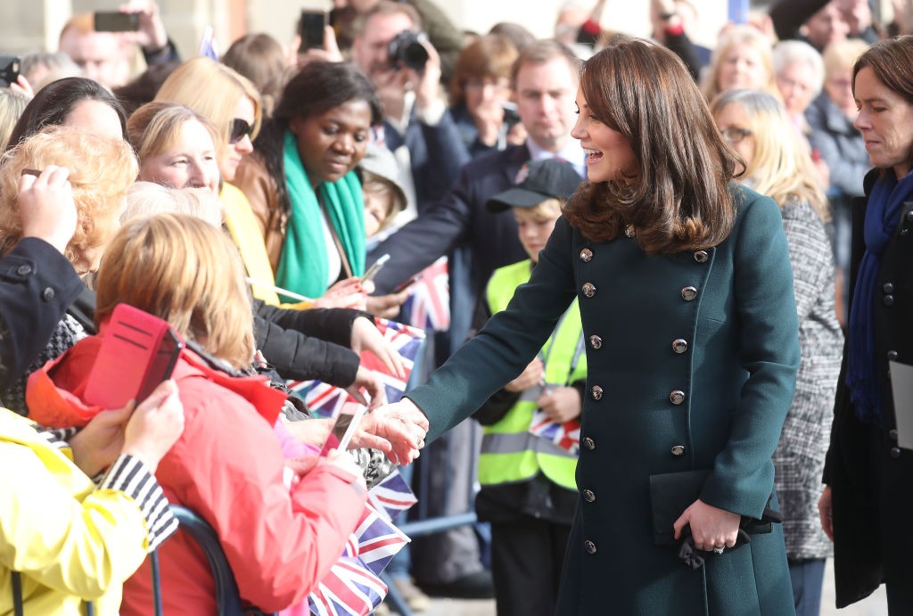 Kate Middleton em Suderland, na Inglaterra (Foto: Getty Images)