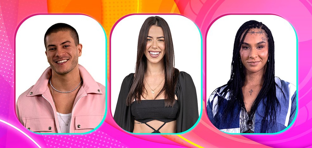 ‘BBB22’: Arthur Aguiar, Larissa e Linn da Quebrada formam sexto paredão |  TV e séries