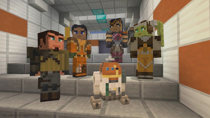 Minecraft recebeu 23 novas skins baseadas na anima??o Star Wars Rebels (Foto: Divulga??o)