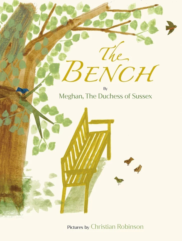 A capa de The Bench, livro escrito pela atriz Meghan Markle, esposa do Príncipe Harry (Foto: Divulgação)