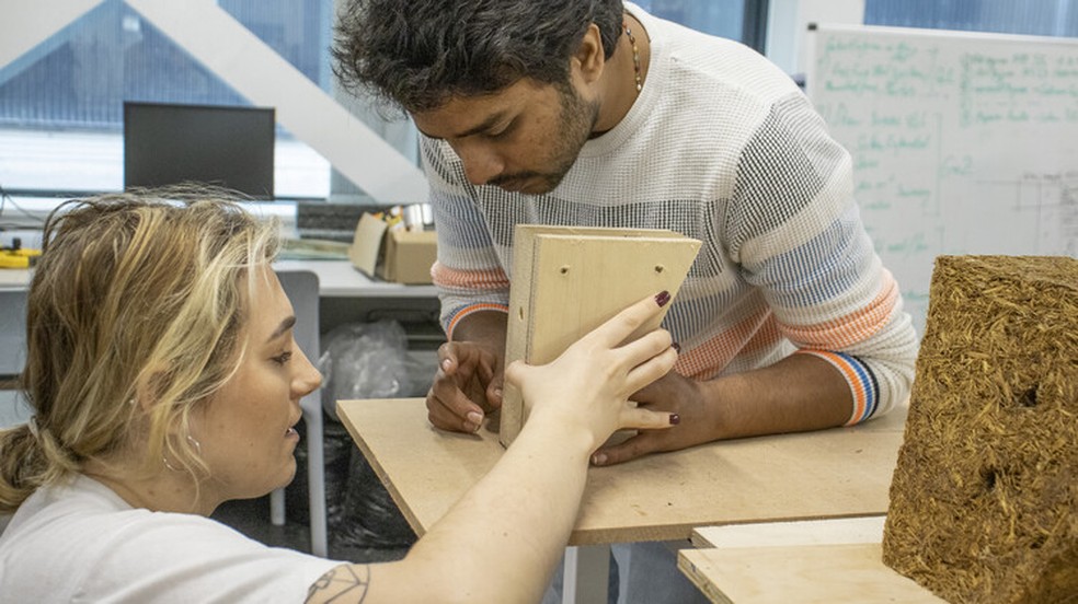 Este concreto teve a tecnologia como aliada durante sua fabricação  — Foto: Divulgação/Sugarcrete