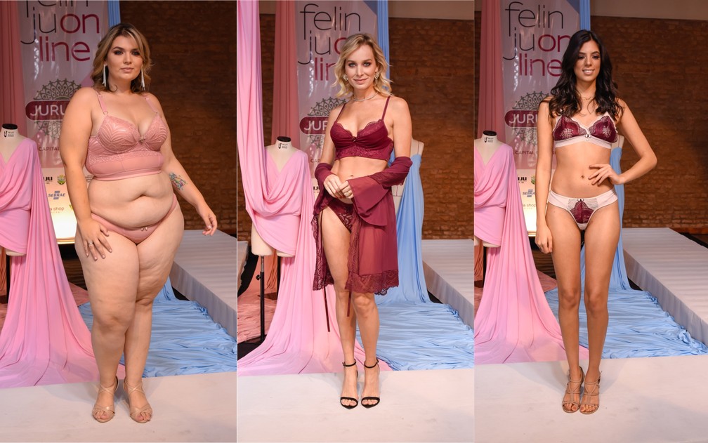 Felinju Online 2020 apresenta novidades da moda íntima de Juruaia — Foto: Reginalva Fotografias