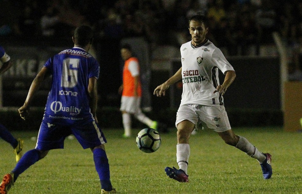 Lateral-direito disputou 56 jogos e fez três gols com a camisa tricolor — Foto: Nelson Perez / Fluminense FC