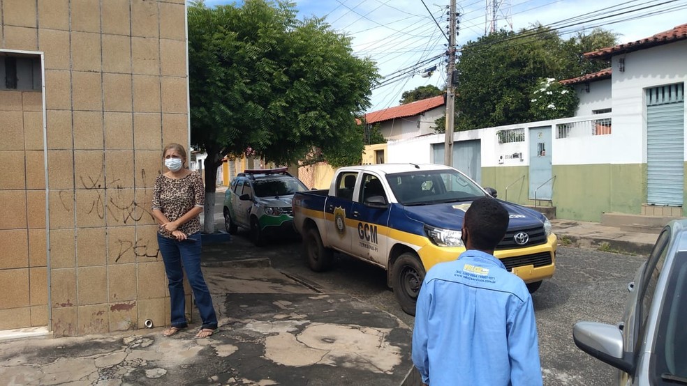 Guarda-Civil Municipal de Teresina atendeu o caso — Foto: Divulgação /CGM