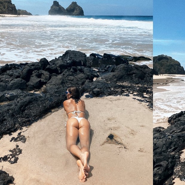 Deborah Secco de férias em Noronha (Foto: Reprodução/Instagram)