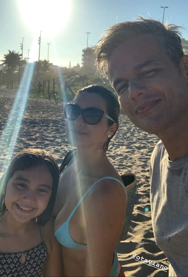 Flavia Alessandra, Olívia e Otaviano Costa (Foto: Reprodução/Instagram)