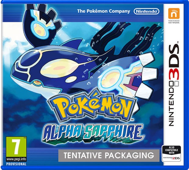 Caixa do game 'Pokémon Alpha Sapphire', remake de game de 2003 (Foto: Divulgação/Nintendo)