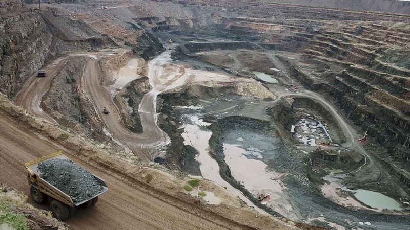 O mineral foi extraído de uma mina na Botsuana (Foto: Getty Image via BBC News Brasil)