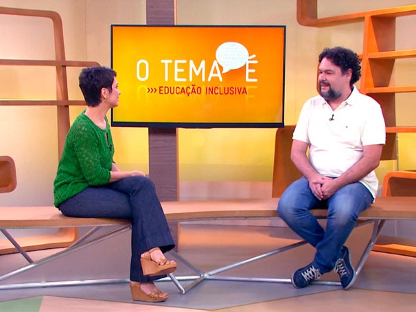 Psicólogo Luiz Henrique de Paula Conceição fala sobre educação inclusiva (Foto: Reprodução)