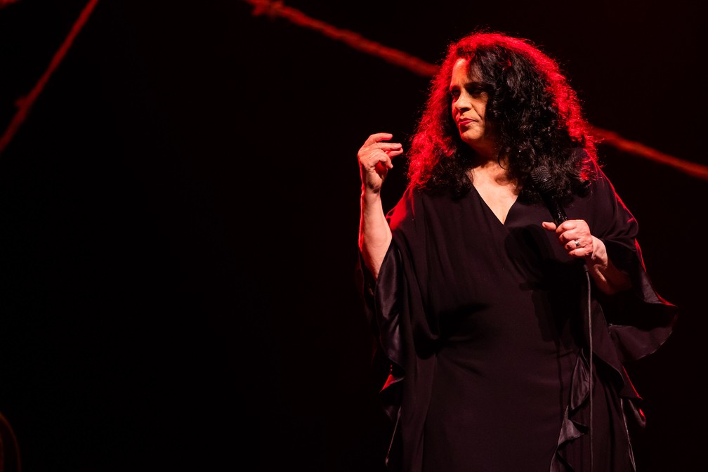 Gal Costa no show 'As várias pontas de uma estrela' — Foto: Manu Scarpa / Divulgação