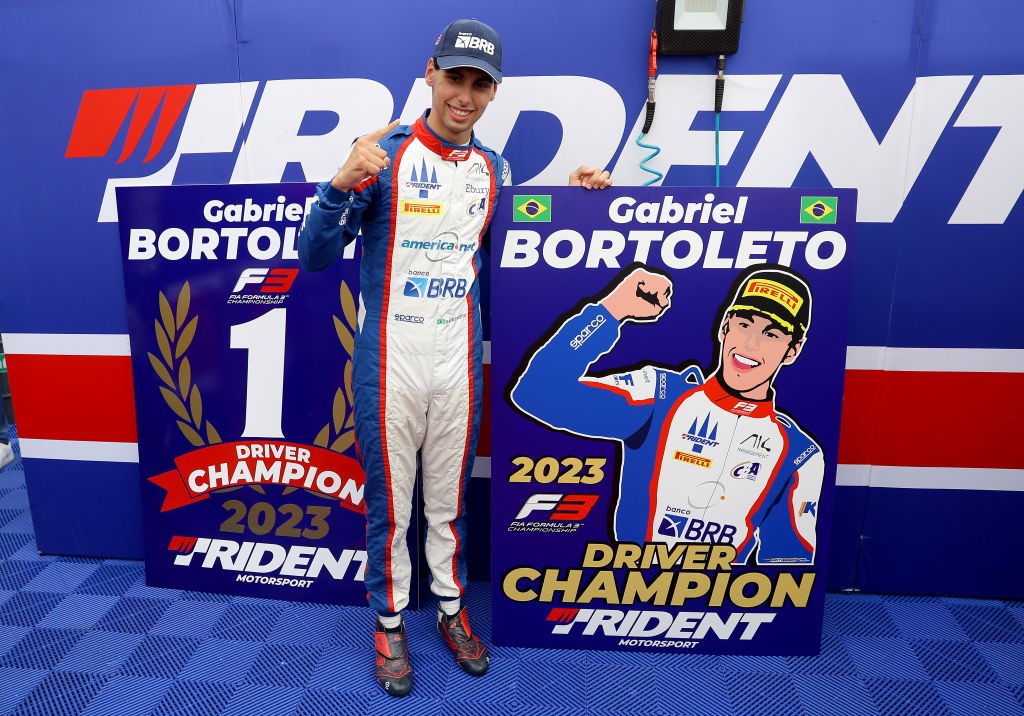 Campeão da F3, Bortoleto projeta sequência da carreira na F2 2024