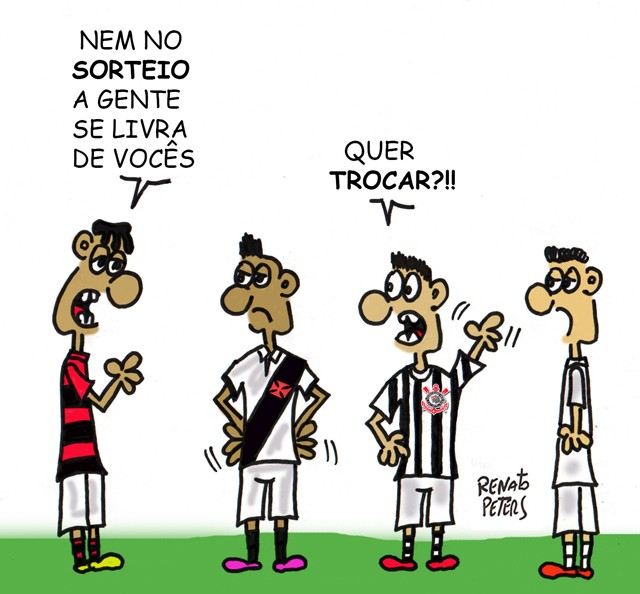 Copa do Brasil - charge Peters