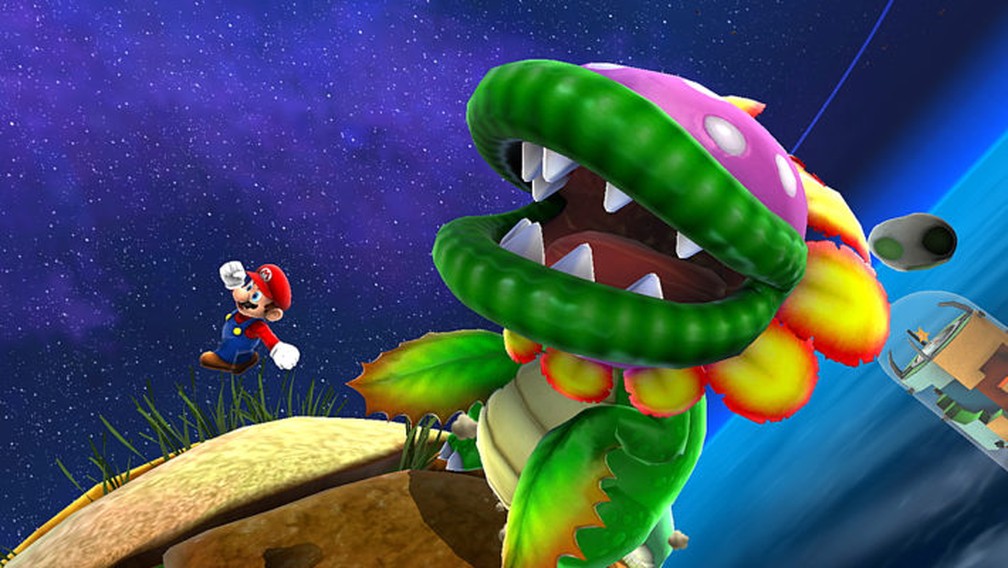 'Super Mario Galaxy' é um dos melhores jogos do personagem de todos os tempos — Foto: Divulgação/Nintendo