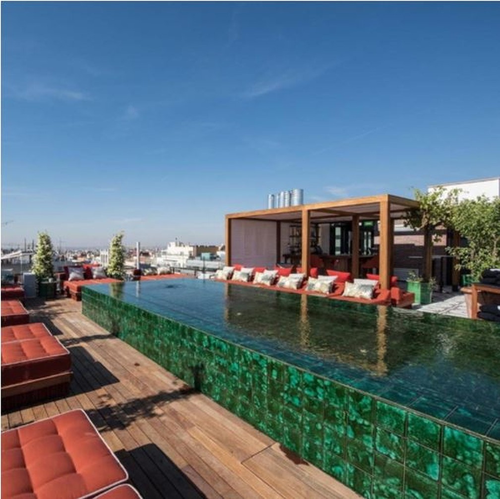 BLESS Hotel Madrid, em Madri, Espanha.  — Foto: Reprodução