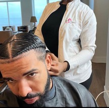 Drake usa tranças nagô, em novo estilo de cabelo