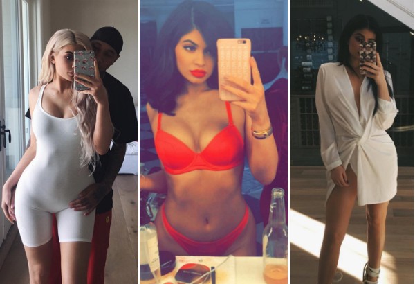 As selfies preferidadas de 2016 da celebridade Kylie Jenner (Foto: Instagram)