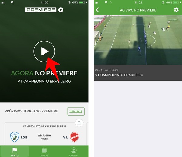 Premiere Play Como Baixar E Usar O App Para Assistir A Jogos Ao Vivo Audio E Video Techtudo