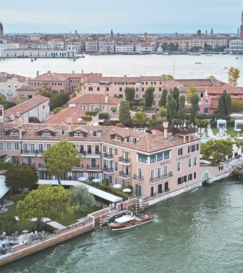 Hotel Cipriani, em Veneza, foi eleito o melhor do mundo por La Liste