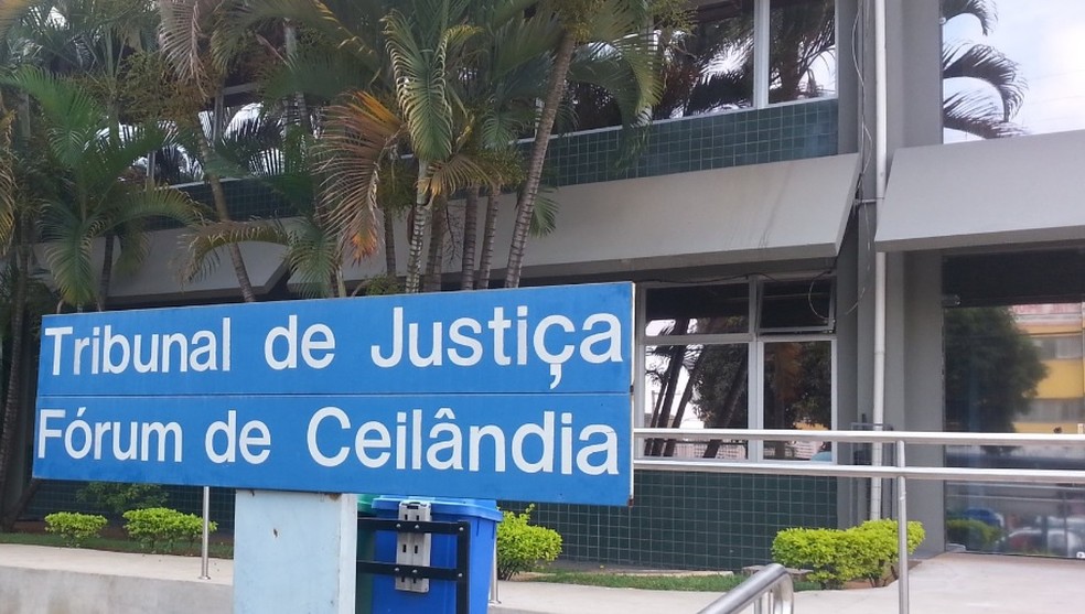 Fachada do Tribunal de Justiça de Ceilândia  (Foto: Reprodução/Google )