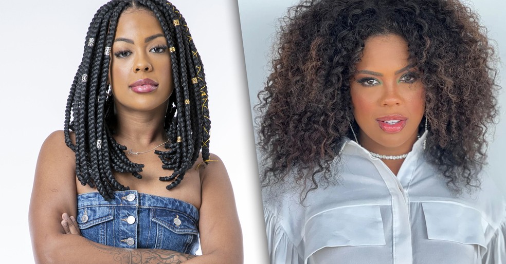 Antes e Depois de Marvvila — Foto: Fábio Rocha/Globo; Reprodução/Instagram