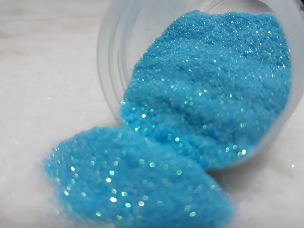 Glitter é tido como um dos poluentes através de microplásticos — Foto: Arquivo TG