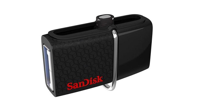 Pen Drive Sandisk Ultra Dual Drive com USB 3.0 (Divulgação/Sandisk) (Foto: Pen Drive Sandisk Ultra Dual Drive com USB 3.0 (Divulgação/Sandisk))