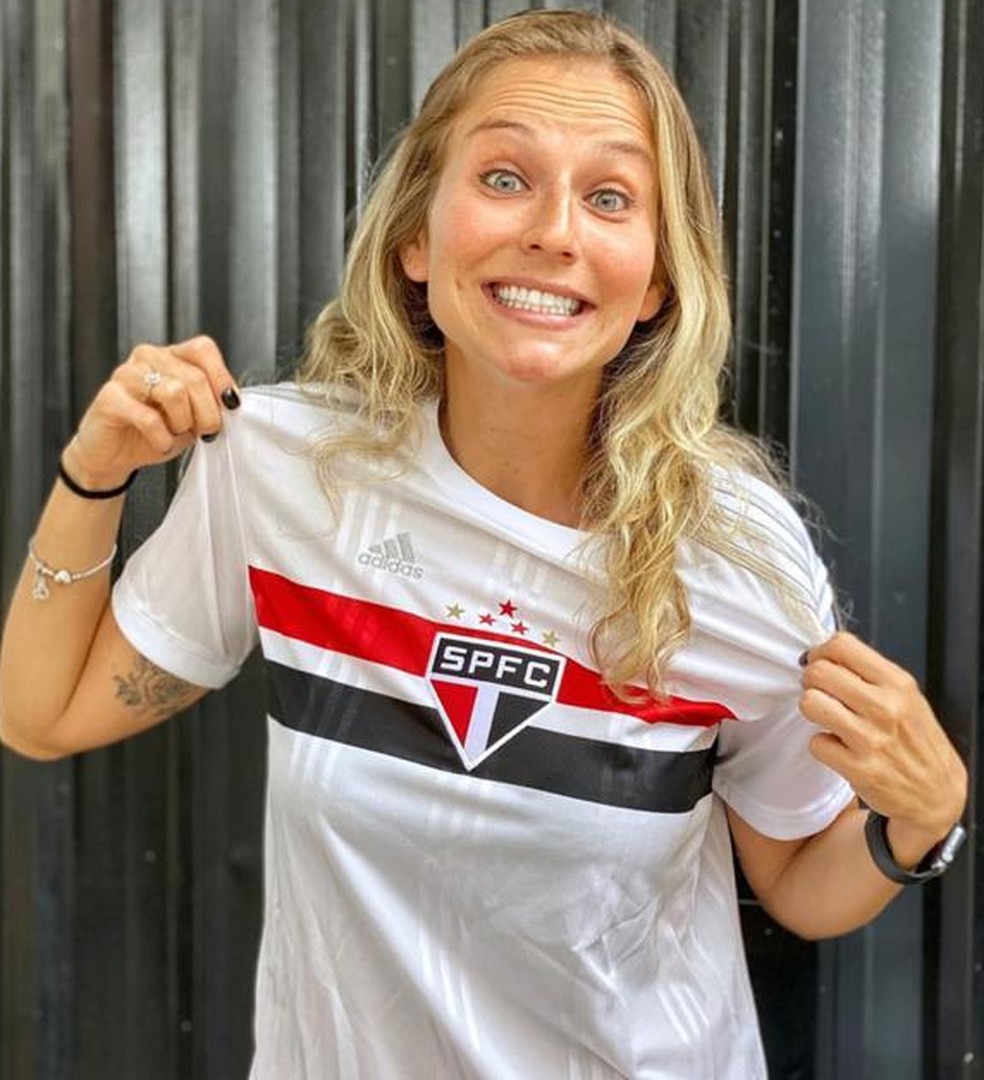 Nova camisa do São Paulo — Foto: Reprodução