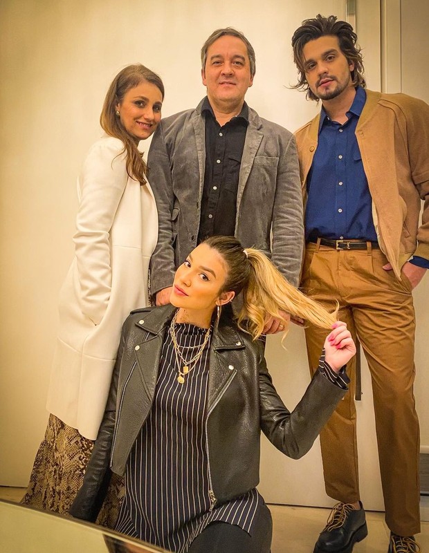 Luan Santana e família (Foto: Reprodução/Instagram)