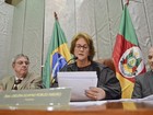 Primeira mulher a presidir eleições no Rio Grande do Sul toma posse no TRE