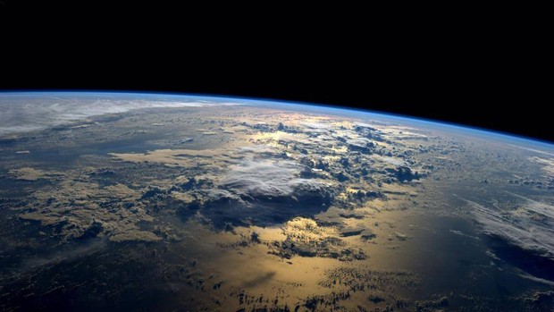 Imagem publicada pelo astronauta Reid Wisemen, a bordo da Estação Espacial Internacional no dia 2 de setembro de 2014 (Foto: NASA/Reid Wiseman)