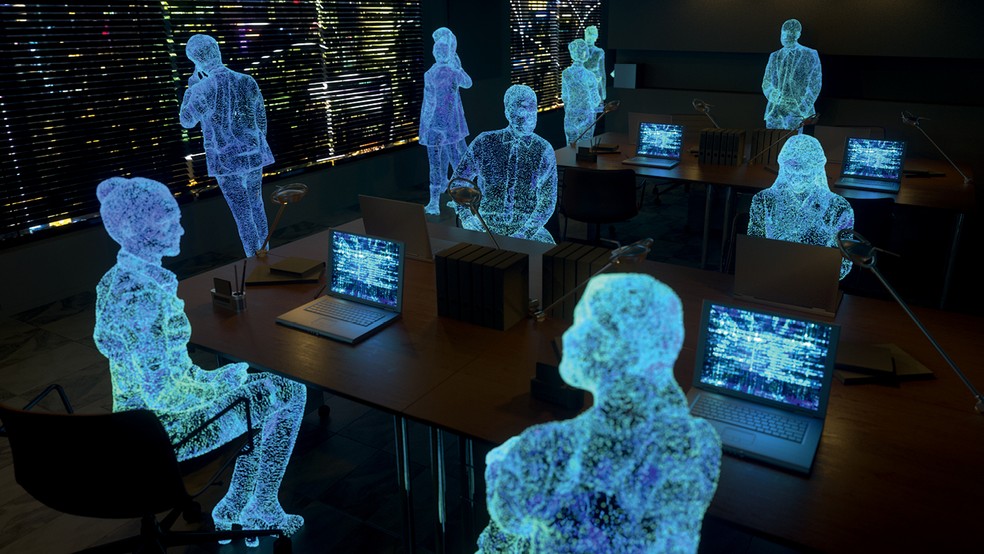 Seres digitais farão parte da realidade cotidiana, segundo Ian Beacraft — Foto: Getty Images