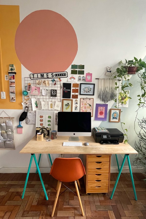 Home office: como escolher as cores para o escritório em casa (Foto: Divulgação)