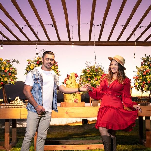 Márcia Fellipe e Rod Bala (Foto: Erlon Filgueiras/Brazil News)