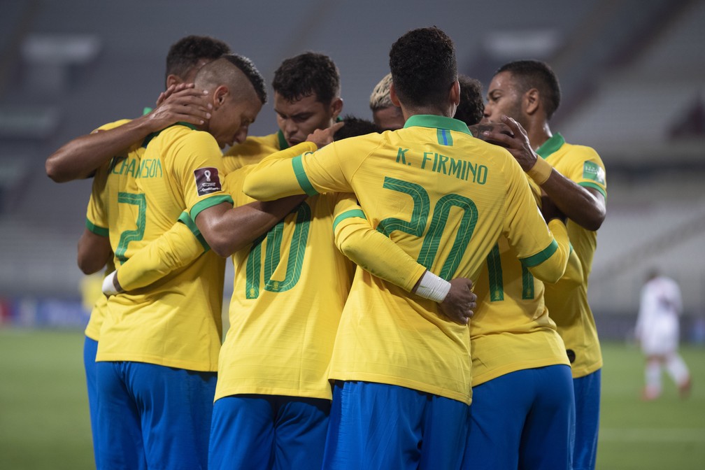 Atuações da Seleção: Neymar faz hat-trick em virada sobre o Peru, e  Richarlison aproveita chance | seleção brasileira | ge