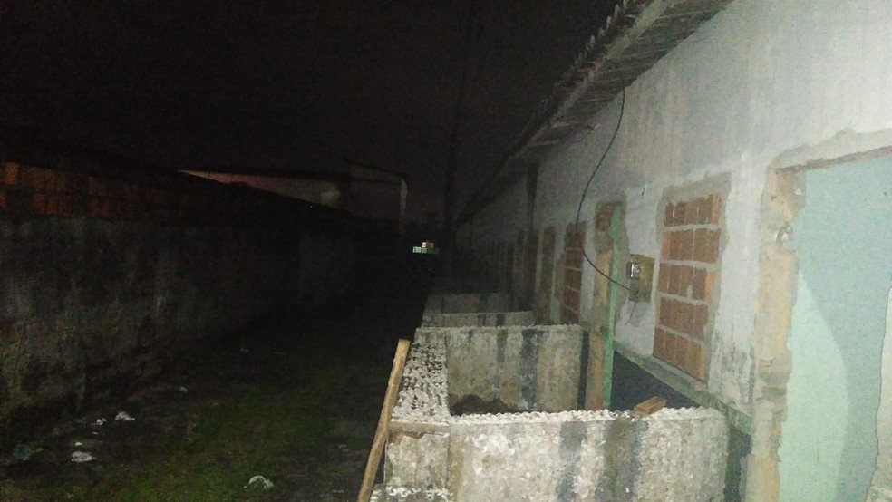 Vila residencial é invadida por grupo e três homens são presos no bairro Bonsucesso, em Fortaleza. — Foto: Guarda Municipal/ Divulgação