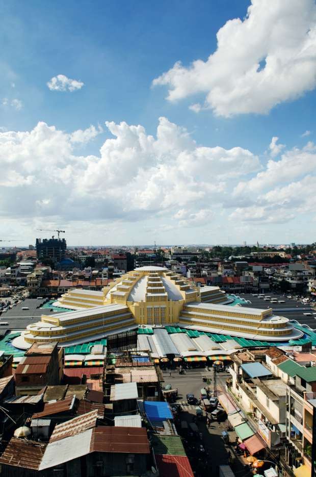 Mercado Central de Phenom Penh - Camboja (Foto: Thinkstock)
