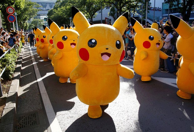 Parada Pokémon reúne milhares no Japão (Foto: Kim Kyung-Hoon/Reuters)