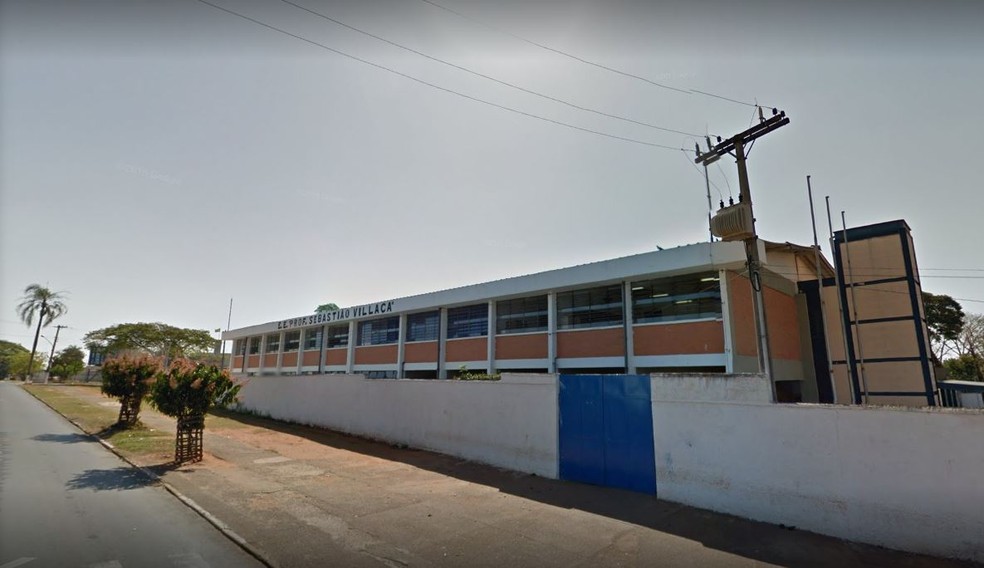 Estudantes de Escola Estadual Sebastião Vilaça registram boletim contra professor em Itapetininga (Foto: Reprodução/Google Maps)