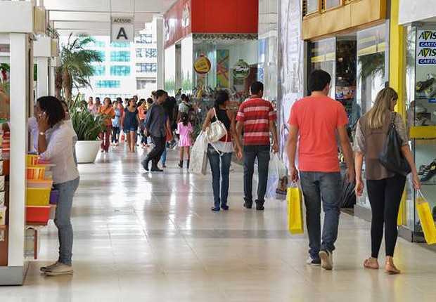 Consumo dos brasileiros ; varejo ; compras ;  (Foto: Agência Brasil/Arquivo)