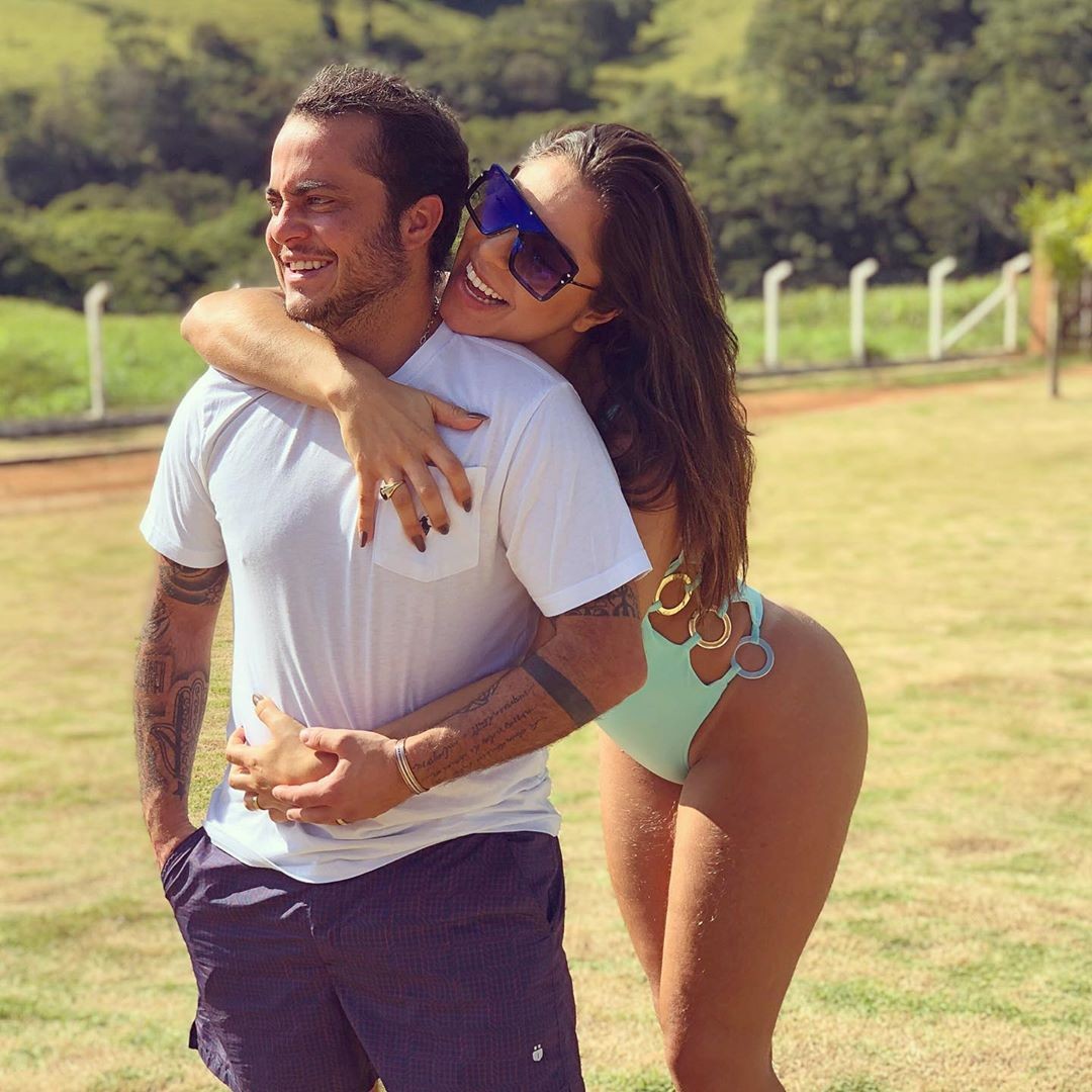 Andressa Ferreira e o marido Thammy Miranda (Foto: Instagram (@andressaferreiramiranda))