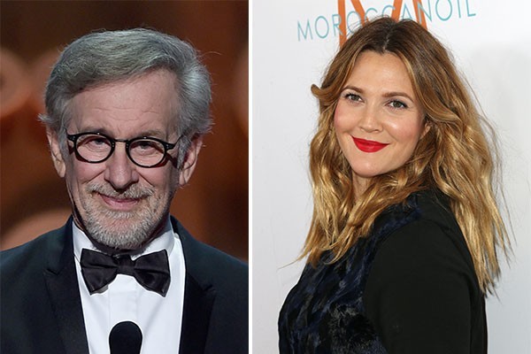 Steven Spielberg e Drew Barrymore (Foto: Getty Images)