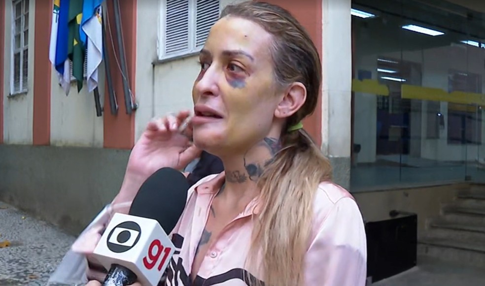 "Se continuasse lá, iria morrer", afirmou Ana Luiza.  — Foto: Reprodução/TV Globo